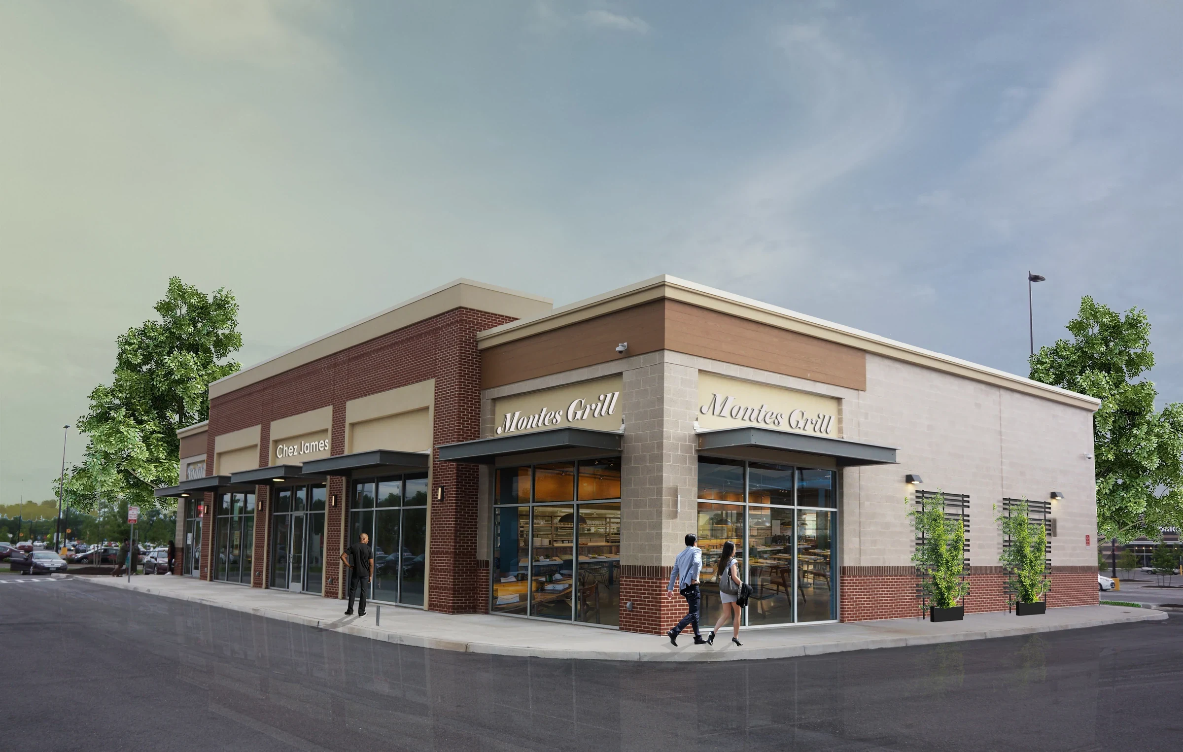 Multi-Tenant Retail Strip Roofing in Eugene, OR