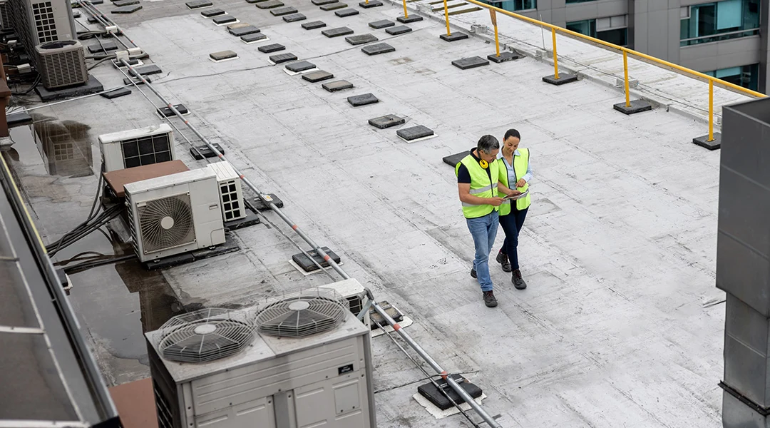 Commercial roof inspection in Eugene Oregon