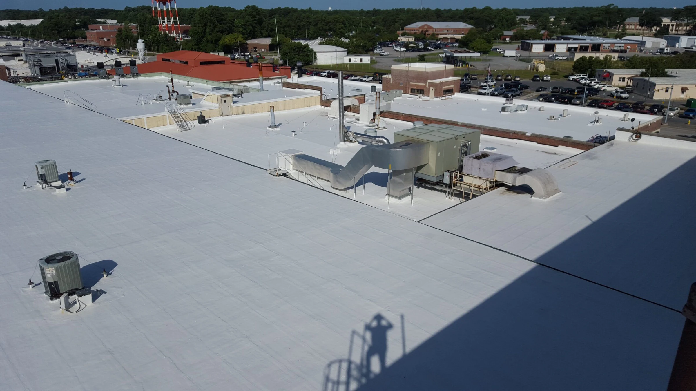 Commercial roof coating in Eugene Oregon